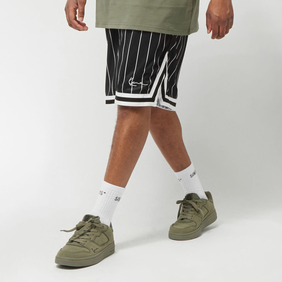 Karl Kani Ανδρικό σορτς Small Signature Pinstripe Mesh Shorts